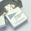 Bật Lửa Zippo Đồng Khối Mạ Chrome Phay Xước Khắc Ăn Mòn Phủ Sơn 2 Mặt Chủ Đề Hiếm Gặp Đời XI La Mã Năm 1995 ZL584