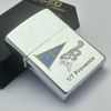 Bật Lửa Zippo Đồng Khối Mạ Chrome Phay Xước Khắc Ăn Mòn Phủ Sơn 2 Mặt Chủ Đề Hiếm Gặp Đời XI La Mã Năm 1995 ZL584