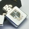 Bật Lửa Zippo Đồng Khối Mạ Chrome Phay Xước Khắc Ăn Mòn Phủ Sơn Chủ Đề Hiếm Gặp Đời II La Mã Năm 1986 ZL579