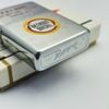 Bật Lửa Zippo Cổ Đồng Khối Mạ Chrome Phay Xước Khắc Ăn Mòn Phủ Sơn Năm 1969 Đời 5 Vạch Thẳng ZC287