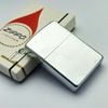 Bật Lửa Zippo Cổ Đồng Khối Mạ Chrome Phay Xước Khắc Ăn Mòn Phủ Sơn Năm 1969 Đời 5 Vạch Thẳng ZC287