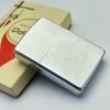 Bật Lửa Zippo Cổ Đồng Khối Mạ Chrome Phay Xước Khắc Ăn Mòn Phủ Sơn Năm 1970 Đời 4 Vạch Thẳng ZC288