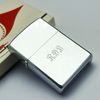 Bật Lửa Zippo Cổ Đồng Khối Mạ Chrome Bóng Hiếm Gặp Năm 1964 Đời 2 Chấm ZC293