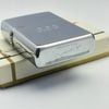Bật Lửa Zippo Cổ Đồng Khối Mạ Chrome Bóng Hiếm Gặp Năm 1964 Đời 2 Chấm ZC293
