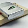 Bật Lửa Zippo Cổ Đồng Khối Mạ Chrome Phay Xước Khắc Ăn Mòn Phủ Sơn Năm 1968 Đời 6 Vạch Thẳng ZC295