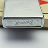 Bật Lửa Zippo Cổ Đồng Khối Mạ Chrome Phay Xước Khắc Ăn Mòn Phủ Sơn Tầu Chiến Hiếm Gặp Năm 1972 Đời 2 Vạch Thẳng ZC296