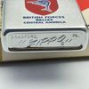 Bật Lửa Zippo Cổ Đồng Khối Mạ Chrome Phay Xước Khắc Ăn Mòn Phủ Sơn Năm 1978 Đời 4 Vạch Sắc ZC297
