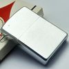 Bật Lửa Zippo Cổ Đồng Khối Mạ Chrome Phay Xước Khắc Ăn Mòn Phủ Sơn Chữ Ký Hiếm Gặp Năm 1968 Đời 6 Vạch Thẳng ZC298