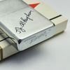 Bật Lửa Zippo Cổ Đồng Khối Mạ Chrome Phay Xước Khắc Ăn Mòn Phủ Sơn Chữ Ký Hiếm Gặp Năm 1968 Đời 6 Vạch Thẳng ZC298