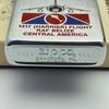 Bật Lửa Zippo Cổ Đồng Khối Mạ Chrome Phay Xước Khắc Ăn Mòn Phủ Sơn Chủ Đề Hiếm Gặp Năm 1982 Đời 8 Vạch Huyền ZC300