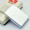 Bật Lửa Zippo Cổ Đồng Khối Mạ Chrome Phay Xước Eblem Hiếm Gặp Năm 1978 Đời 4 Vạch Sắc ZC301
