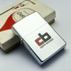 Bật Lửa Zippo Cổ Đồng Khối Mạ Chrome Phay Xước Khắc Ăn Mòn Phủ Sơn Hiếm Gặp Năm 1964 Đời 2 Chấm ZC302