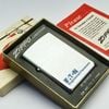 Bật Lửa Zippo Cổ Đồng Khối Mạ Chrome Phay Xước Khắc Ăn Mòn Phủ Sơn Năm 1973 Đời 1 Vạch Thẳng ZC304