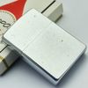 Bật Lửa Zippo Cổ Đồng Khối Mạ Chrome Phay Xước Khắc Ăn Mòn Phủ Sơn Hiếm Gặp Năm 1969 Đời 5 Vạch Thẳng ZC308