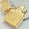 Bật Lửa Zippo Mạ Vàng Gold Plated Đời 2 Vạch Sắc Năm 1980 Hiếm Gặp ZQH150