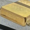 Bật Lửa Zippo Mạ Vàng Gold Plated Đời 2 Vạch Sắc Năm 1980 Hiếm Gặp ZQH150