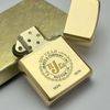 Bật Lửa Zippo Mạ Vàng Gold Plated Đời 1 Vạch Sắc Năm 1981 Rất Hiếm ZQH152