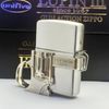 Bộ Bật Lửa Zippo Lupin Đế Súng Bản Limited Hiếm Gặp Đời XVI La Mã Sản Xuất Năm 2000 ZS87