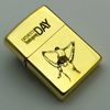 Bật Lửa Zippo Đồng Khối Khắc Chủ Đề Cha Con Ý Nghĩa Hai Mặt ZKB103