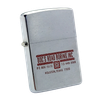 Bật Lửa Zippo Cổ Đồng Khối Mạ Chrome Phay Xước Khắc Ăn Mòn Phủ Sơn Năm 1974 Đời 8 Vạch Sắc ZC316