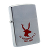Bật Lửa Zippo Đồng Khối Mạ Chrome Phay Xước Khắc Ăn Mòn Phủ Sơn Đời VIII La Mã Năm 1992 ZL595