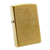 Bật Lửa Zippo Mạ Vàng Gold Plated Khắc Ăn Mòn Đại Bàng Hiếm Gặp Đời XV La Mã Năm 1999 ZL596