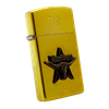 Bật Lửa Zippo Slim Đồng Khối Marlboro Longhorns Đầu Bò Đời VII La Mã Năm 1991 Cực Hiếm Gặp ZL604
