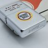 Bật Lửa Zippo Cổ Đồng Khối Mạ Chrome Phay Xước Khắc Ăn Mòn Phủ Sơn Năm 1969 Đời 5 Vạch Thẳng ZC310