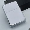 Bật Lửa Zippo Cổ Đồng Khối Mạ Chrome Bóng Khắc Ăn Mòn Phủ Sơn Hiếm Gặp Năm 1985 Đời 5 Vạch Huyền ZC311