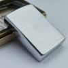 Bật Lửa Zippo Cổ Đồng Khối Mạ Chrome Phay Xước Khắc Ăn Mòn Phủ Sơn Hiếm Gặp Năm 1965 Đời 1 Chấm ZC318