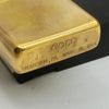 Bật Lửa Zippo Đồng Khối Trơn 2 Mặt Đời IX La Mã Năm 1993 ZL594