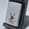 Bật Lửa Zippo Đồng Khối Mạ Chrome Phay Xước Khắc Ăn Mòn Phủ Sơn Đời VIII La Mã Năm 1992 ZL595