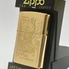 Bật Lửa Zippo Mạ Vàng Gold Plated Khắc Ăn Mòn Đại Bàng Hiếm Gặp Đời XV La Mã Năm 1999 ZL596