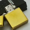 Bật Lửa Zippo Đồng Khối Trơn 2 Mặt Đời XV La Mã Năm 1999 ZL602