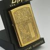 Bật Lửa Zippo Đồng Khối Venetian Hoa Văn Ý Cổ Điển Đời VIII La Mã Năm 1992 ZL605