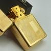 Bật Lửa Zippo Hoa Văn shimmer Gold Plated Hiếm Gặp Đời IX La Mã Năm 1993 ZL607