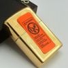 Bật Lửa Zippo Hoa Văn shimmer Gold Plated Hiếm Gặp Đời IX La Mã Năm 1993 ZL607