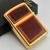 Bật Lửa Zippo Gold Plated Ốp Hổ Phách Hiếm Gặp Đời IV La Mã Năm 1988 ZL608