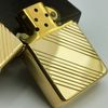 Bật Lửa Zippo Gold Plated Vân Xéo Hiếm Gặp Đời VI La Mã Năm 1990 ZL609