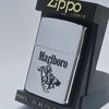 Bật Lửa Zippo Chủ Đề Marlboro Bản Hiếm Gặp Đời 4 Vạch Huyền Năm 1986 ZL615