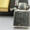 Bật Lửa Zippo Đồng Khối Trơn 2 Mặt Đời XII La Mã Năm 1996 ZL618