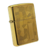 Bật Lửa Zippo Hoa Văn shimmer Gold Plated Hiếm Gặp Đời XII La Mã Năm 1996 ZL620