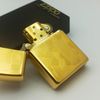 Bật Lửa Zippo Hoa Văn shimmer Gold Plated Hiếm Gặp Đời XII La Mã Năm 1996 ZL620