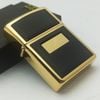 BẬT LỬA ZIPPO MẠ VÀNG GOLD PLATED ỐP COMBOSID ĐẸP SANG TRỌNG, ĐỜI V NĂM 1989 ZL621