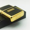 BẬT LỬA ZIPPO MẠ VÀNG GOLD PLATED ỐP COMBOSID ĐẸP SANG TRỌNG, ĐỜI V NĂM 1989 ZL621