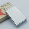 Bật Lửa Zippo Cổ Đồng Khối Mạ Chrome Phay Xước Trơn Hiếm Gặp Năm 1965 Đời 1 Chấm ZC333