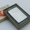 Bật Lửa Zippo Cổ Đồng Khối Mạ Chrome Phay Xước Trơn Hiếm Gặp Năm 1965 Đời 1 Chấm ZC333