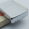 Bật Lửa Zippo Cổ Đồng Khối Mạ Chrome Phay Xước Trơn Hiếm Gặp Năm 1965 Đời 1 Chấm ZC333