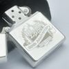 Bật Lửa Zippo Bạc Khối Chữ Xéo Bản Kỷ Niệm 60 Năm 1932 - 1992 Bản Hiếm ZB77