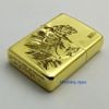 BẬT LỬA ZIPPO ĐỒNG NGUYÊN KHỐI ARMOR VỎ DẦY KHẮC SÂU CHỦ ĐỀ HỔ NÚI BẢN GIỚI HẠN XXX/999 ZKB71